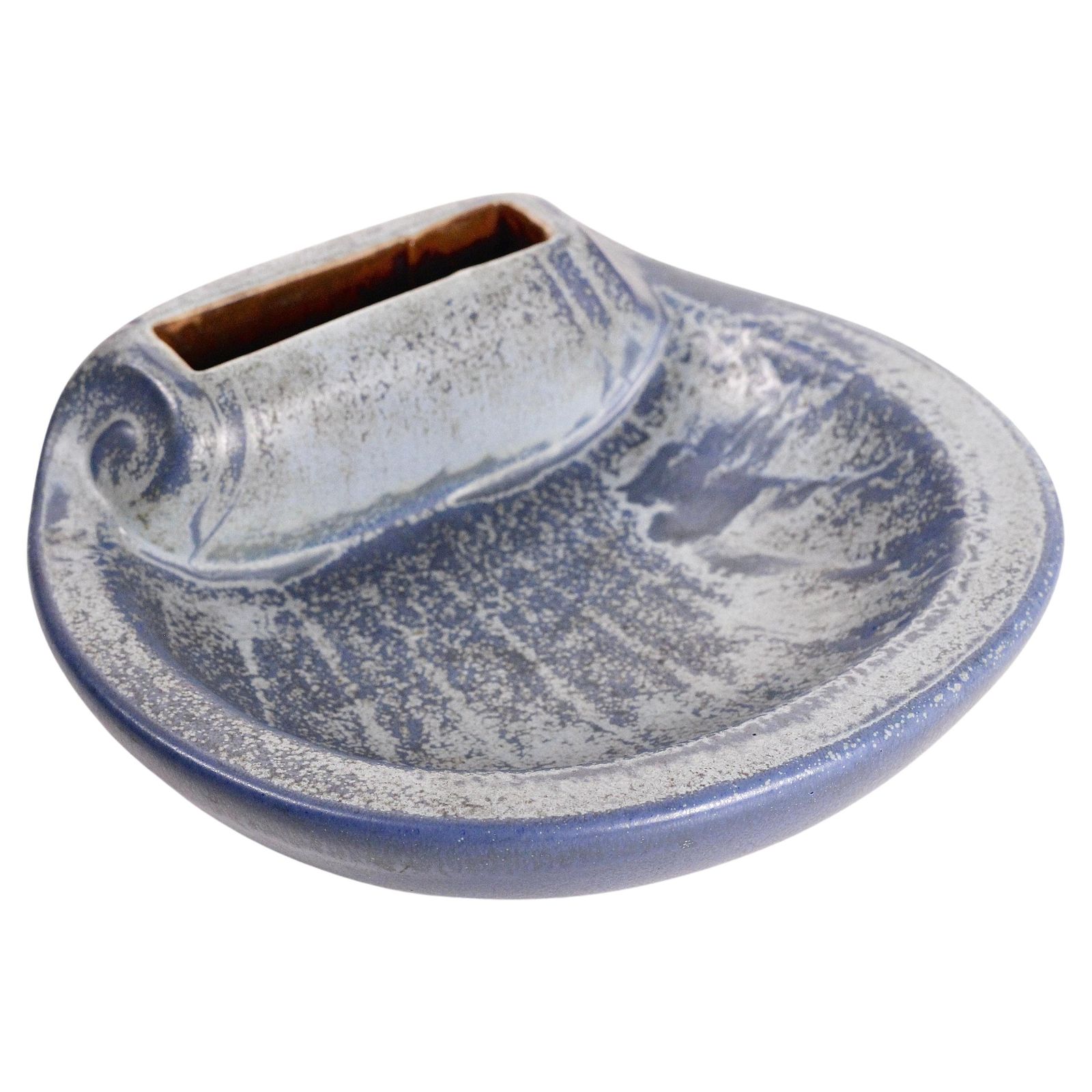 Large Rörstrand Ashtray By Gunnar Nylund, 1950s Swedish Ceramic, Organic Form