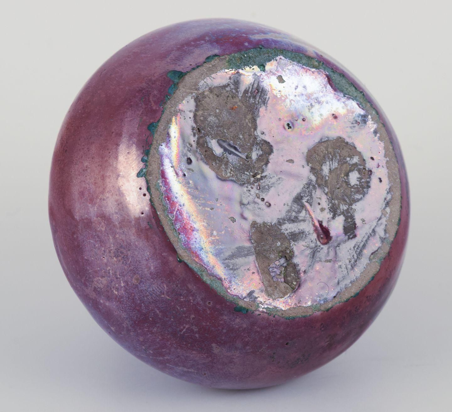 Søren Kongstrand (1872 1951) Danish Ceramicist. Small Vase With Lustre Glaze photo 148.0