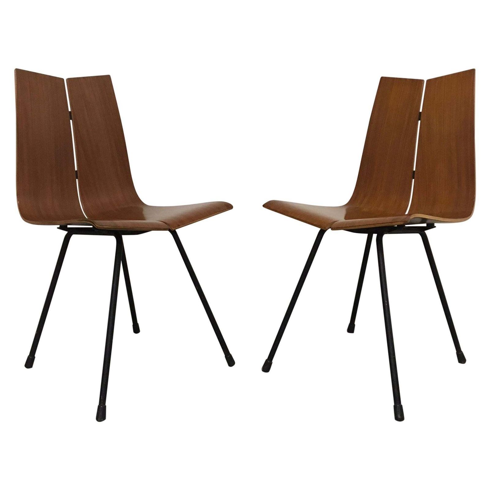 Hans Bellman Pair Of Teak "Ga" Chairs, 1954