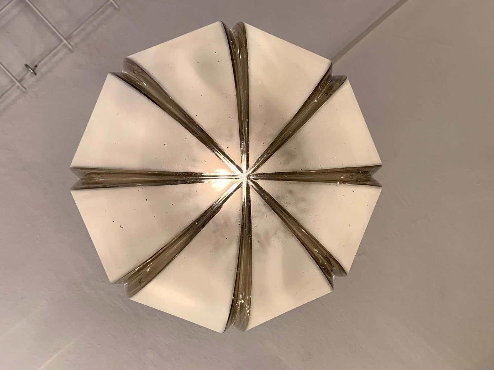 Structured Glass Pendant Lamp By Limburg photo Lighting