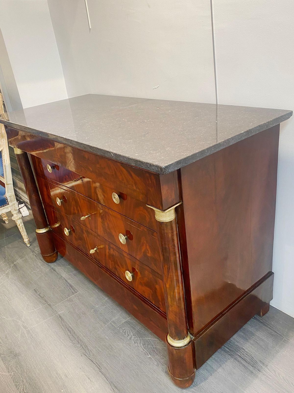 Chest Of Drawers   Empire Period   Mahogany photo 4336.0
