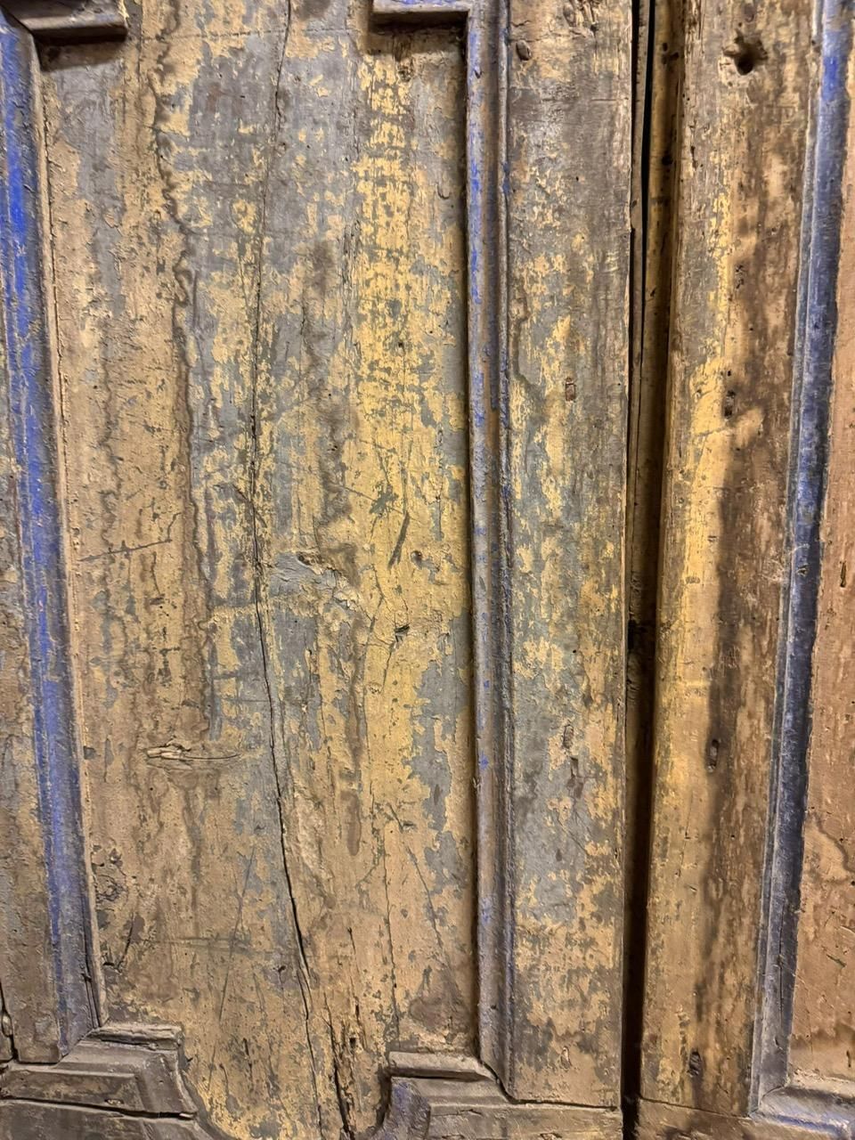 Porta Doppio Battente Da Interno In Prima Patina, Italia photo Home Fixtures