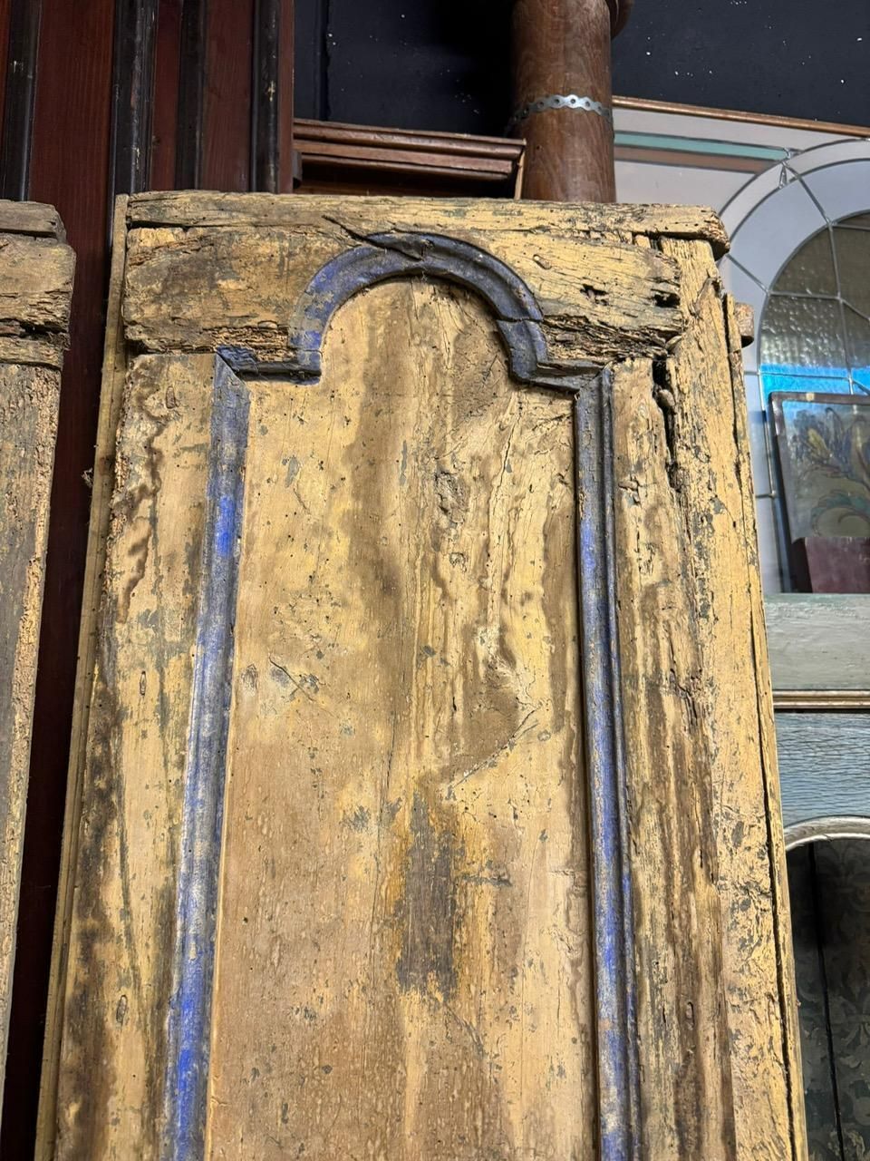 Porta Doppio Battente Da Interno In Prima Patina, Italia photo buy