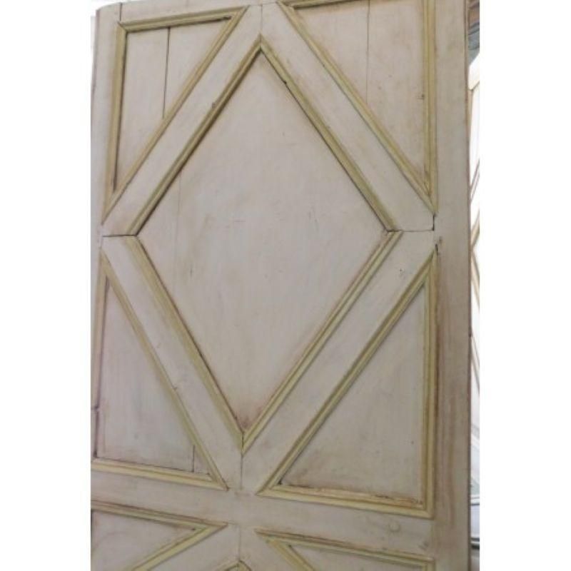 photo for sale N.2 Single Leaf Doors Lacquered Wood, Not Identic Painted Dancing Angels, Taly