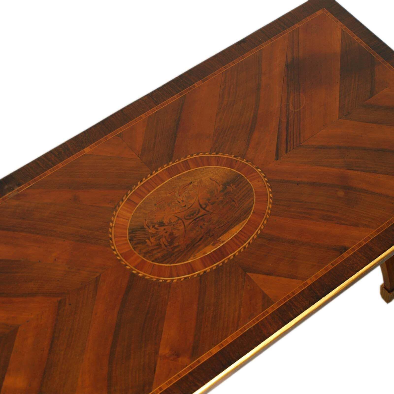 Coffee Table, By Permanente Cantù, Paolo Buffa Attributed In Walnut, Inlay photo for sale