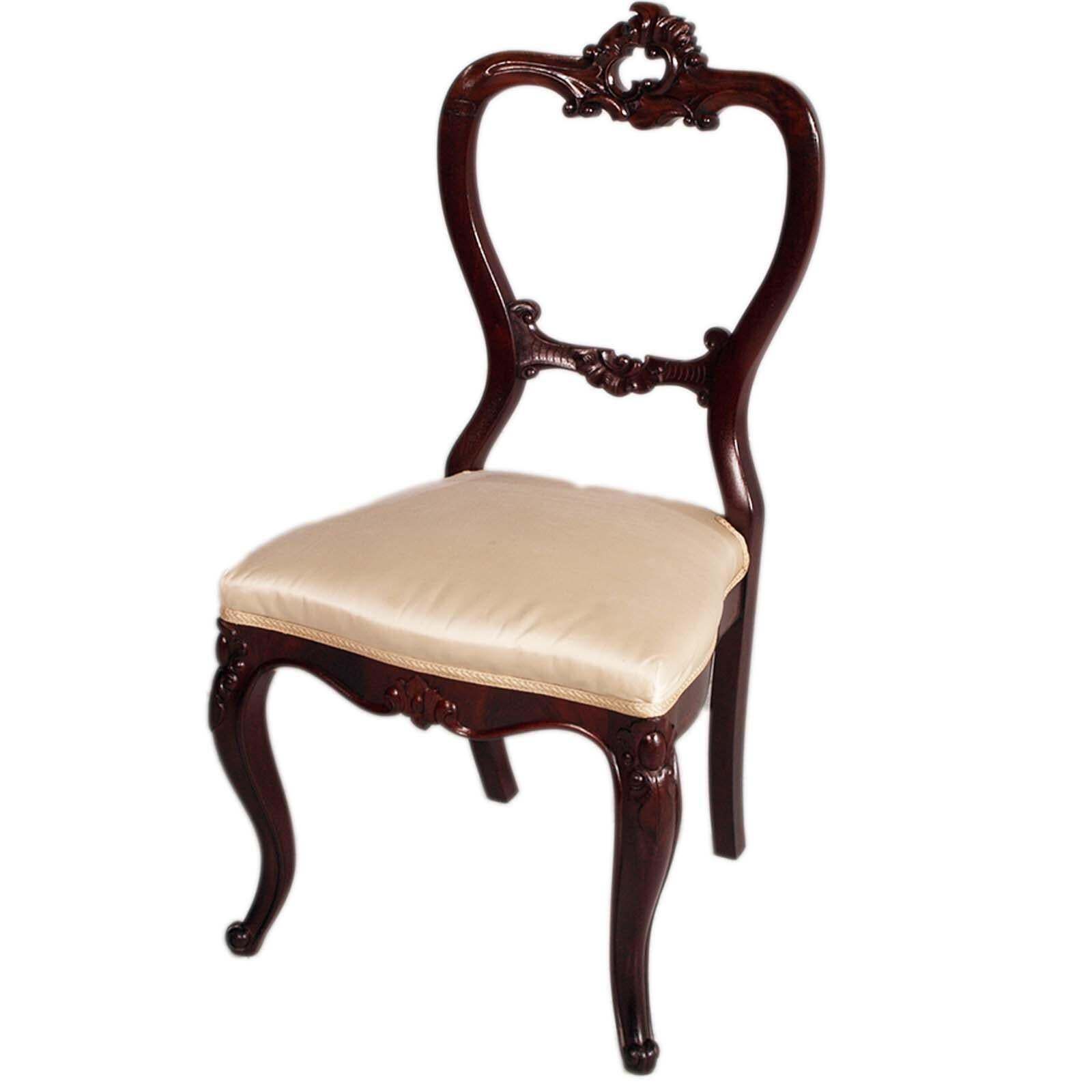 19th Century French Mahogany Table Empire Style With Louis Philippe Four Chairs photo furniture