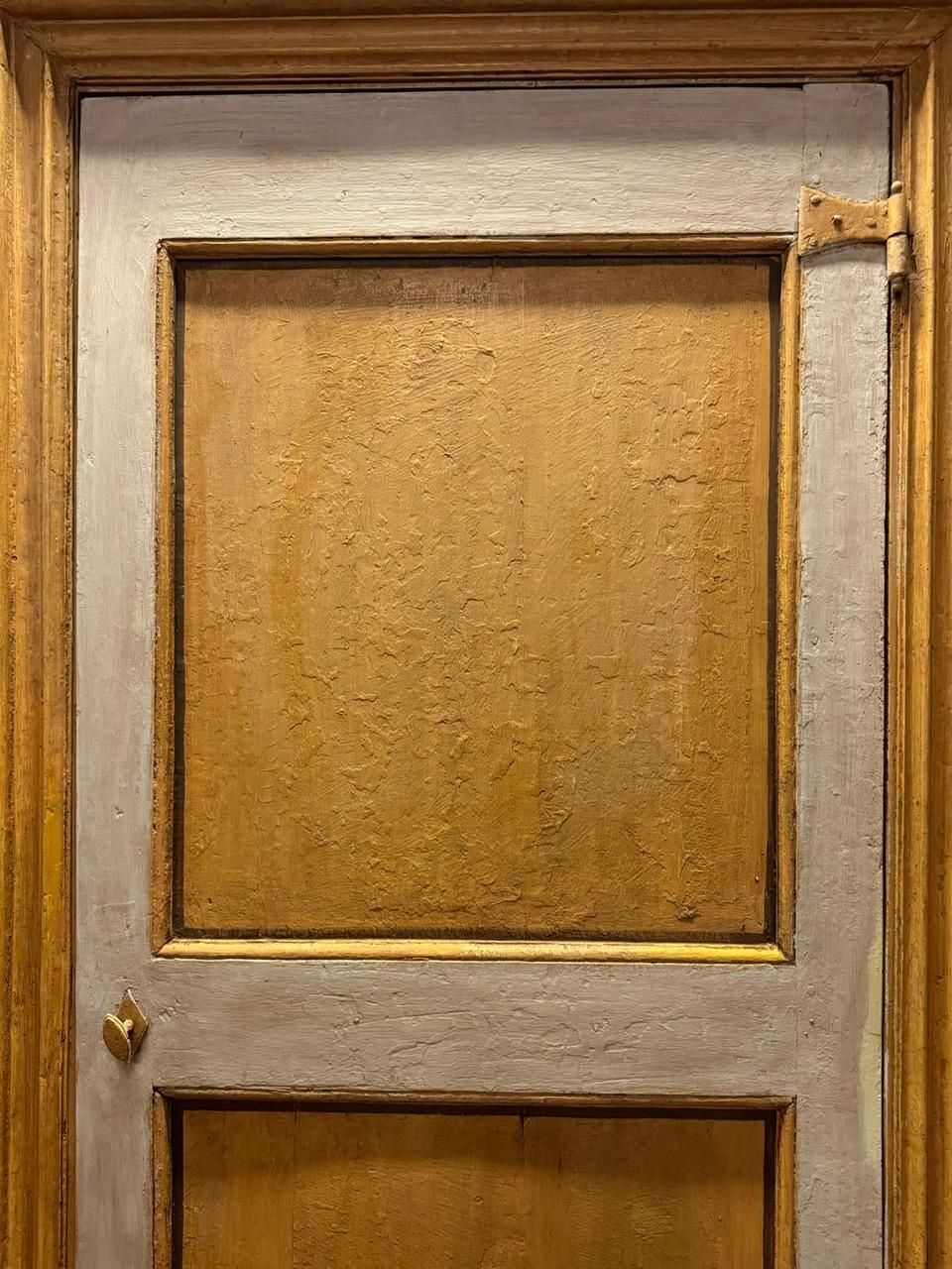 Set Of 3 Internal Doors In Lacquered Wood With Frame, Italy photo furniture