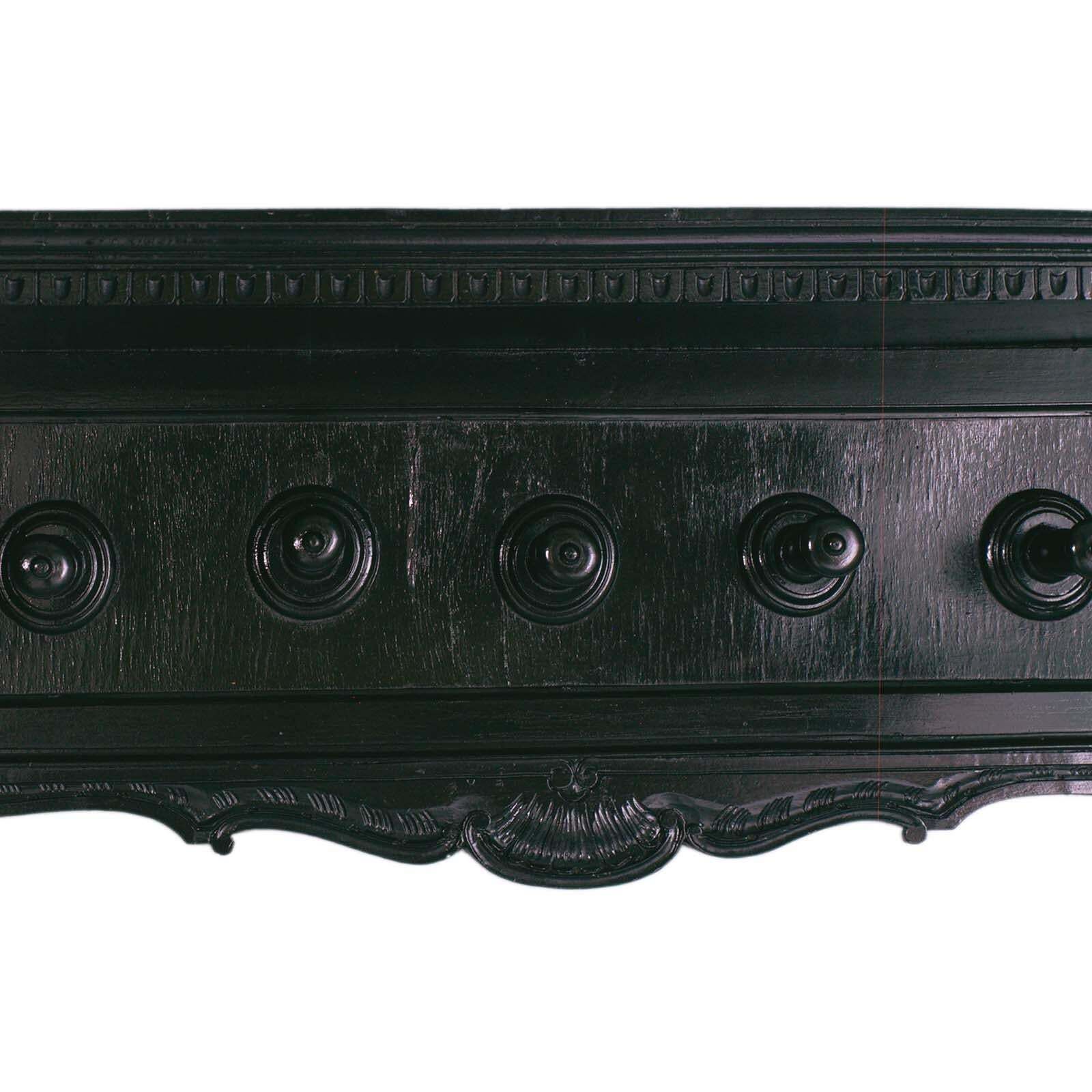 Early 1900s Carved Ebonized Walnut, By Dini & Puccini, Cascina, Tuscany, Italy photo Furniture