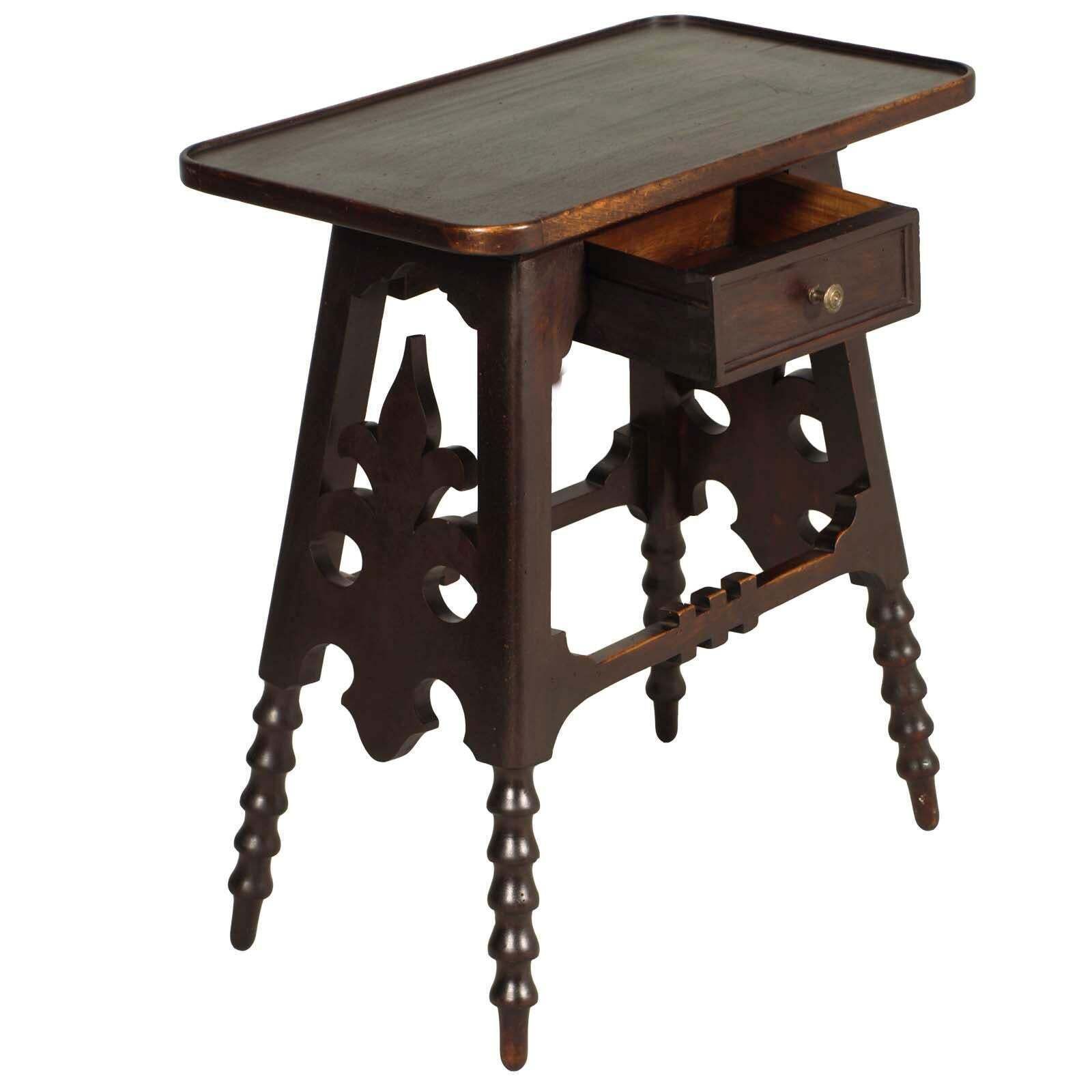 Late 19th Century, Console , Side Table By Jacob & Josef Kohn Wien, In Walnut photo Furniture
