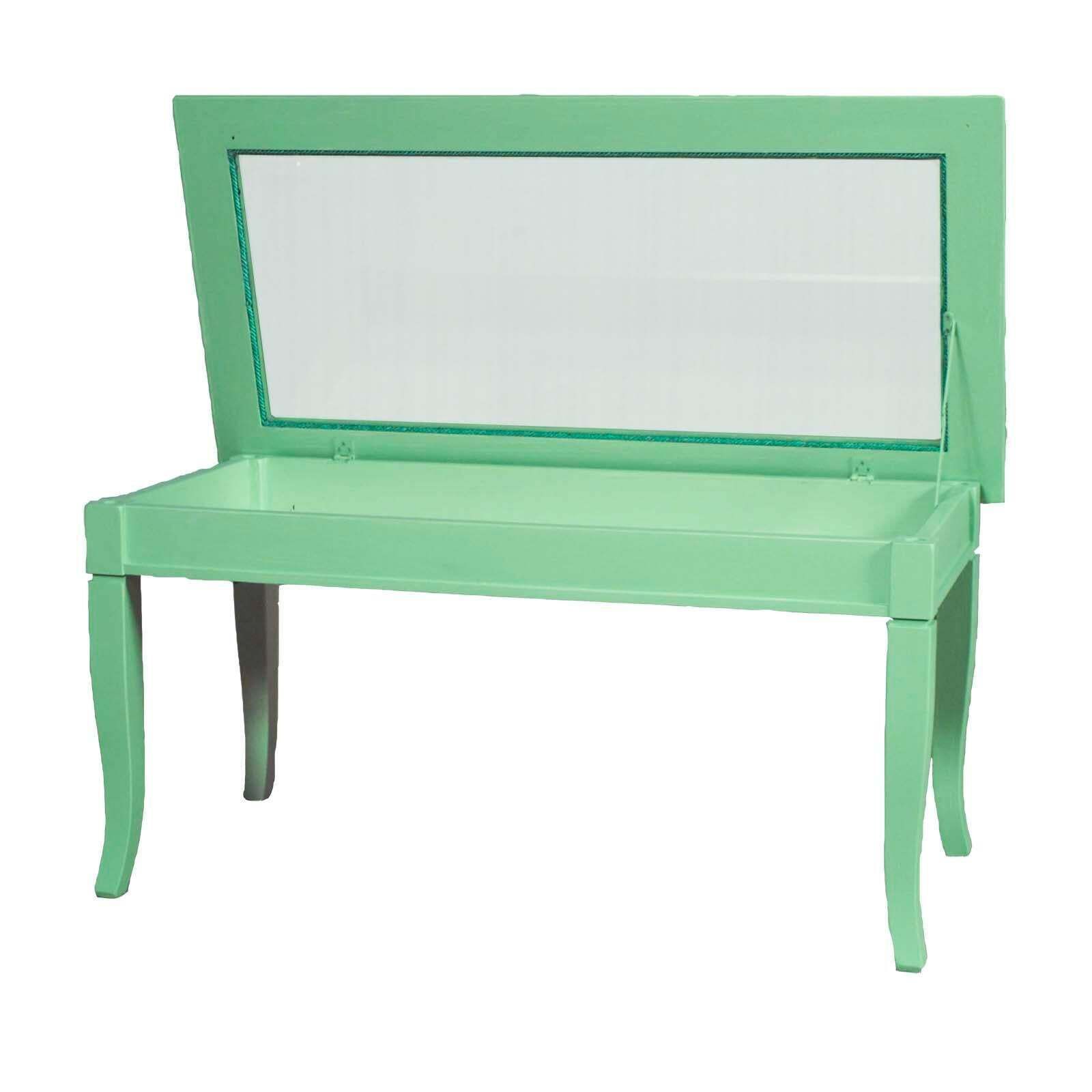 1970s Notice Board Coffee Table, Center Table, In Painted Maple, With Glass Top photo furniture