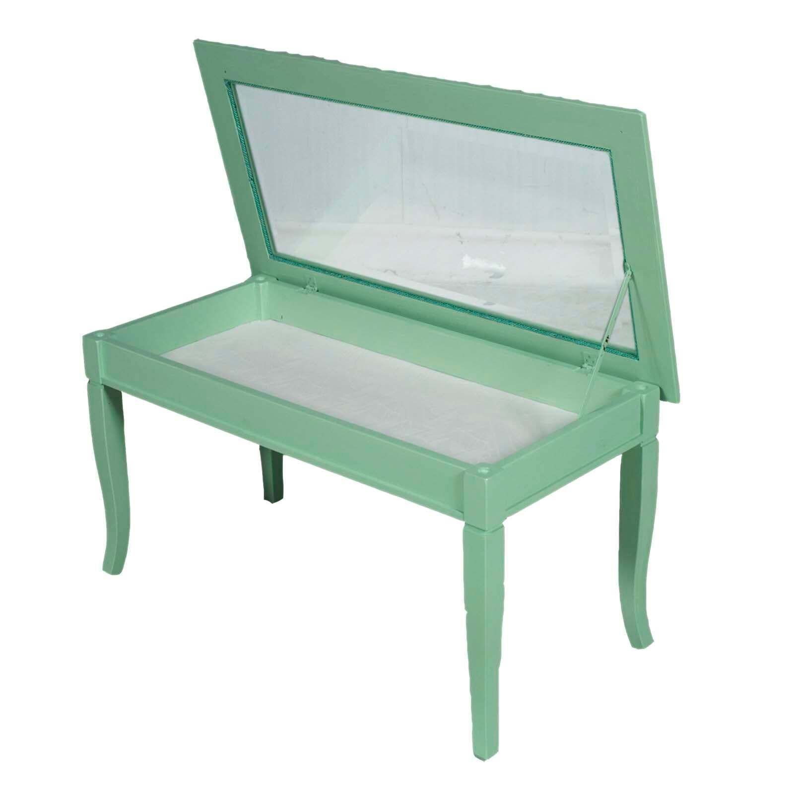 1970s Notice Board Coffee Table, Center Table, In Painted Maple, With Glass Top photo for sale