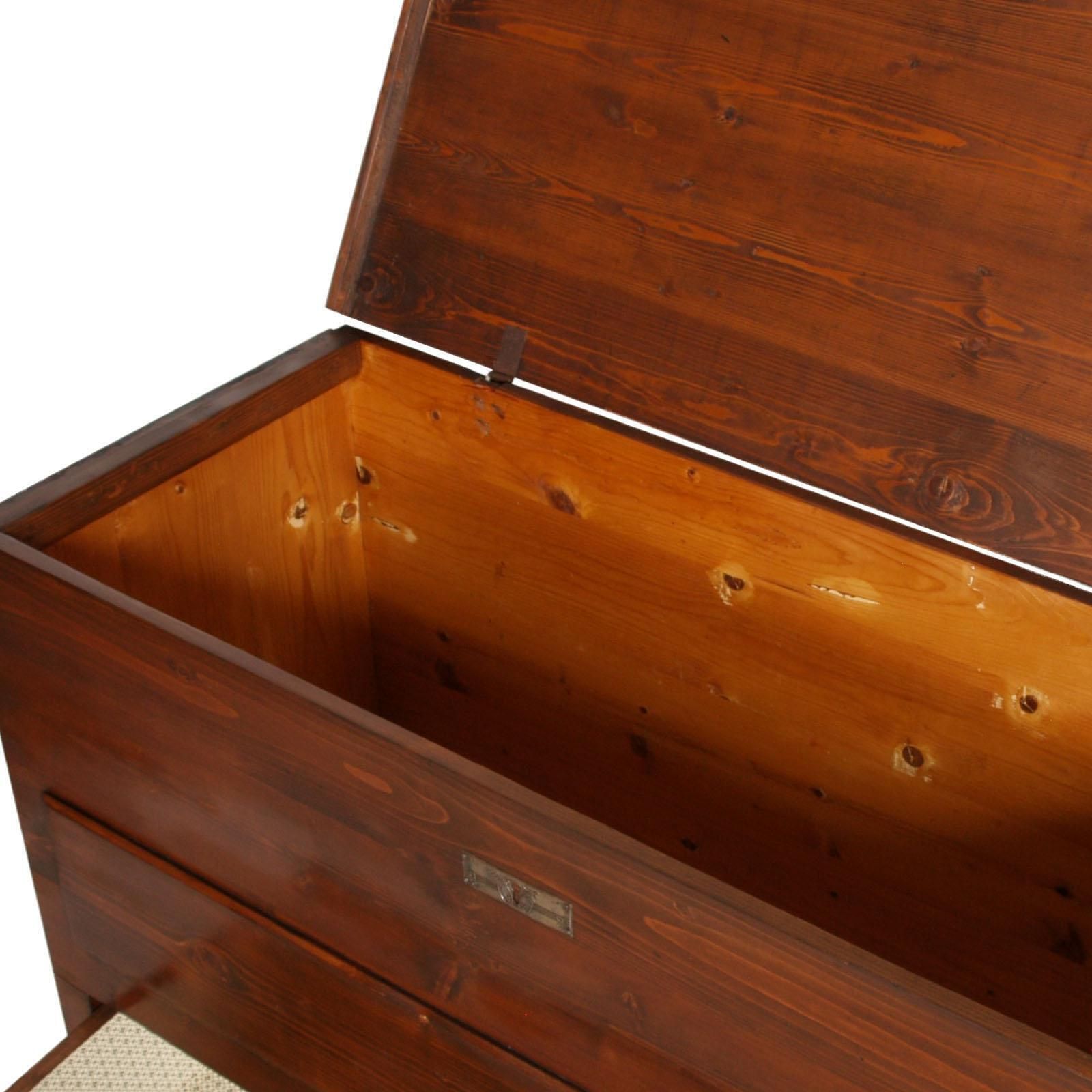 19th Century, Country Sideboard With Drover, In Massive Wood, Wax Polished photo Furniture