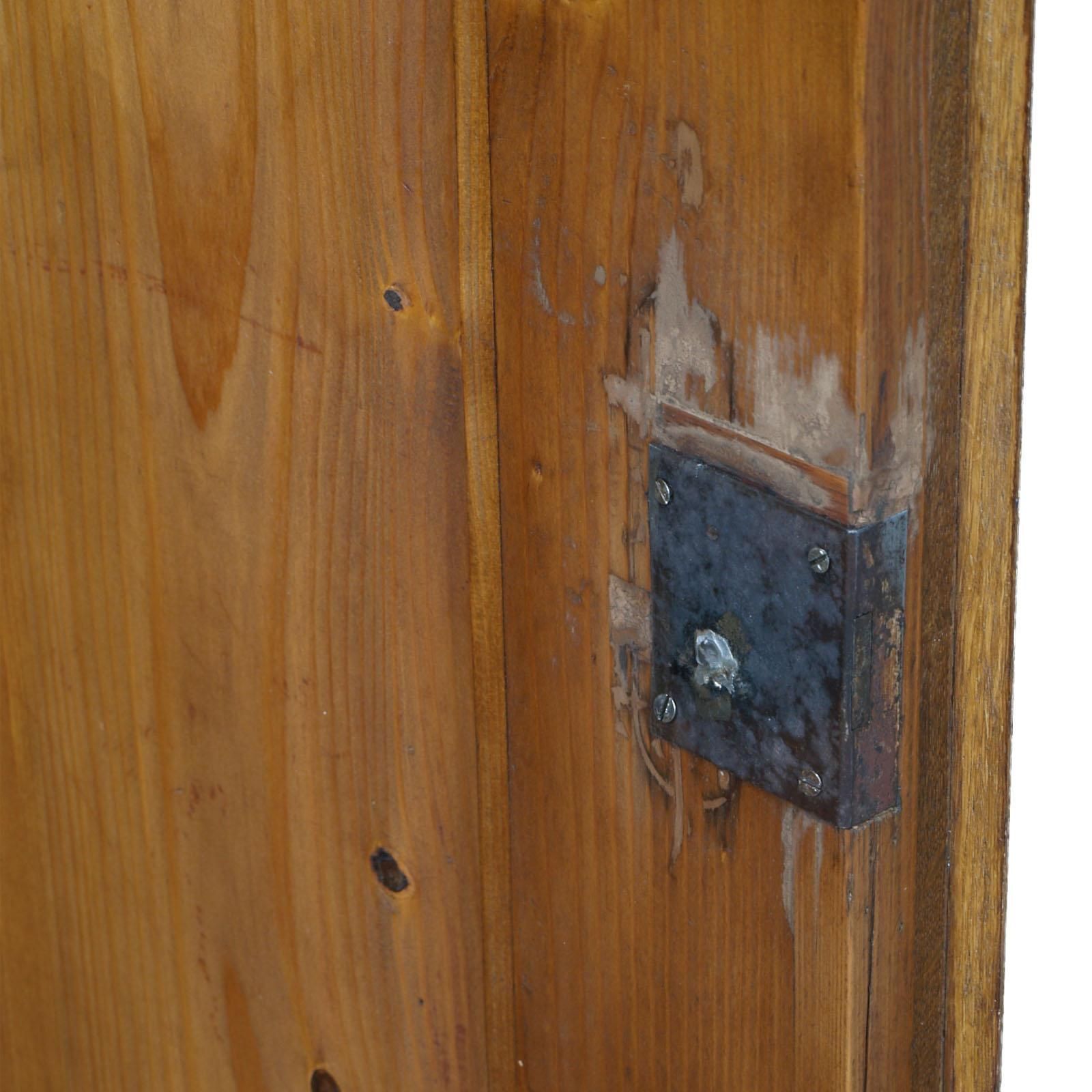 photo furniture 19th Century From Vienna Neoclassic Wardrobe Closet In Massive Oak Wax Polished