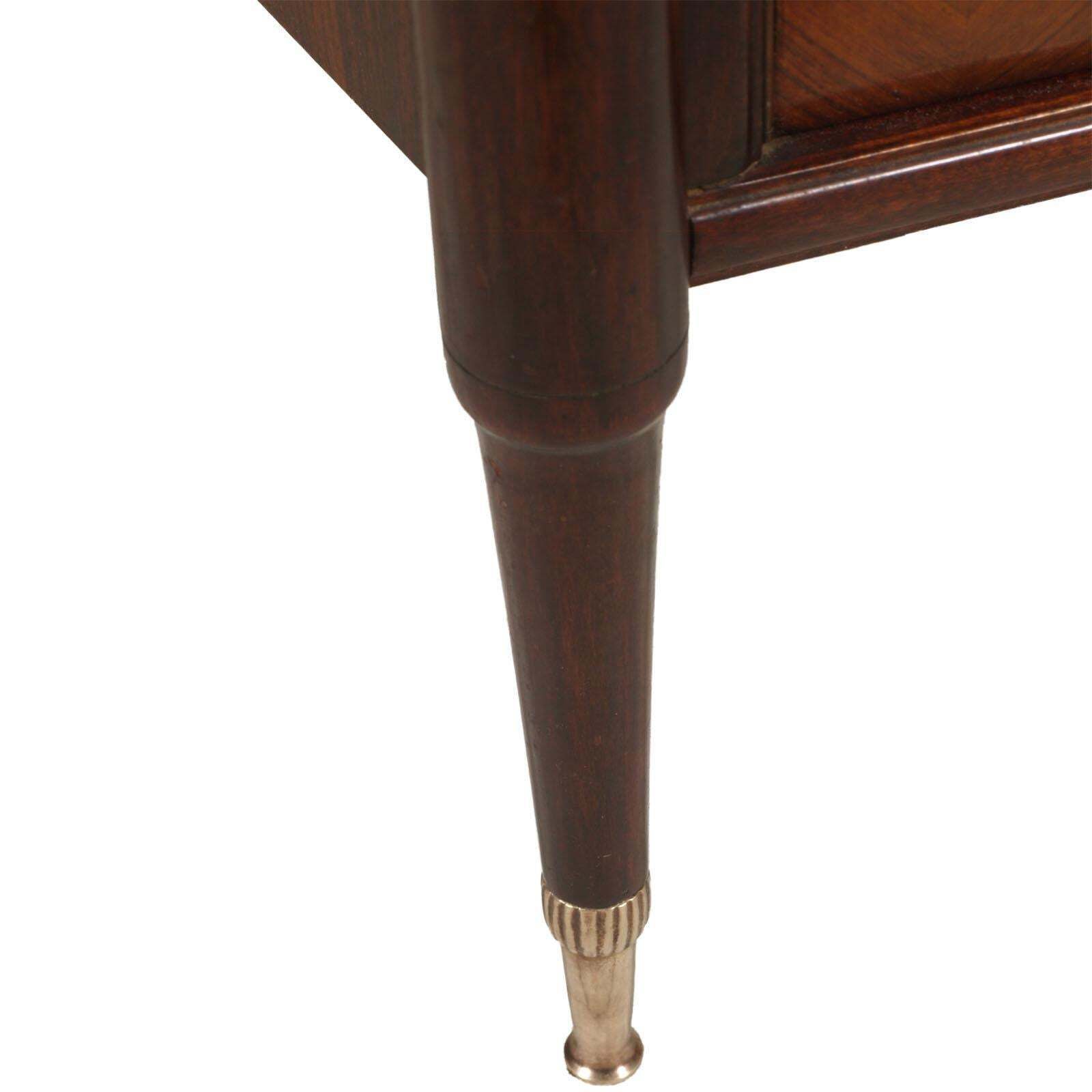 Mid Century Modern Pair Pier Luigi Colli Nightstands, By Permanente Cantù, Italy photo vintage