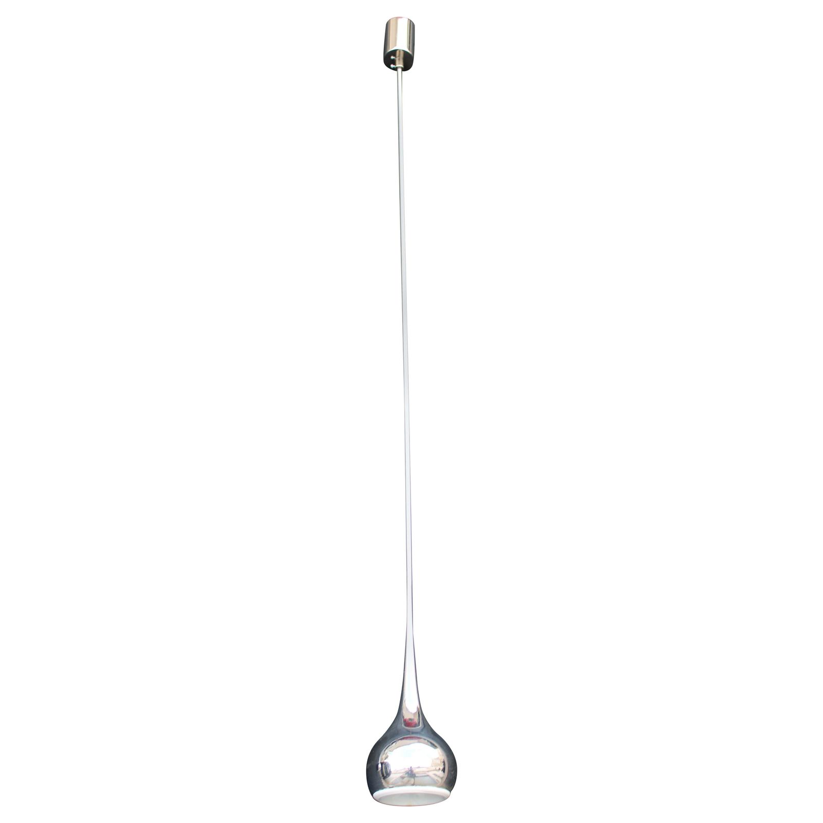 Esoperia Design Italian 1970 Metal Minimalist Trumpet Pendant Lamp