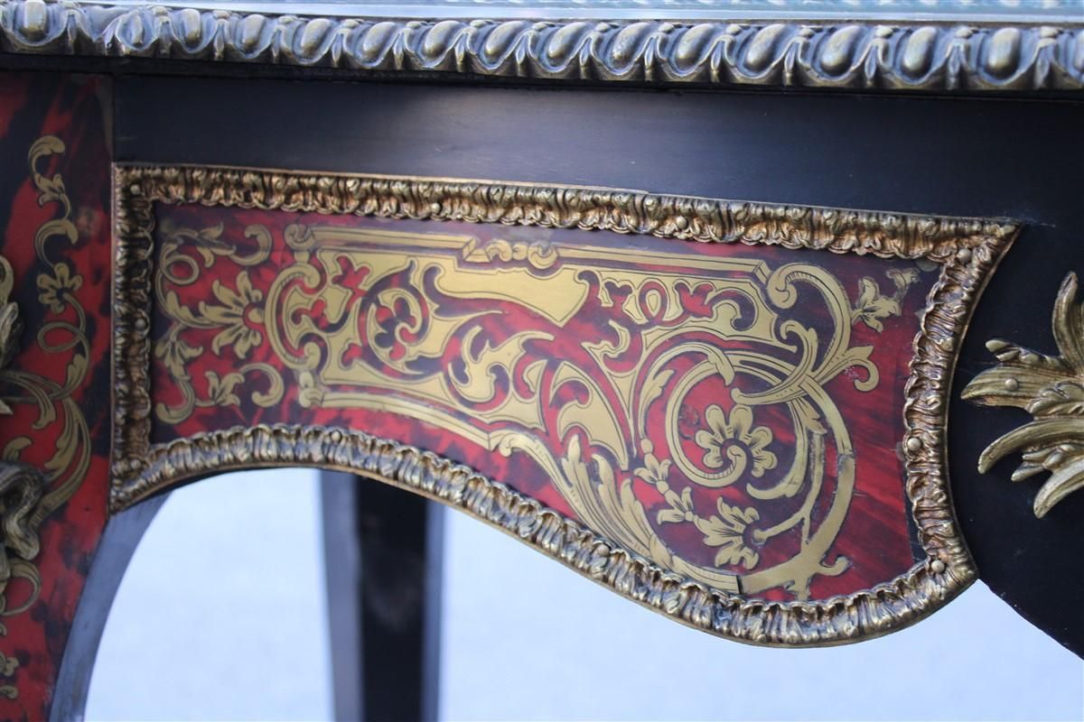 Rare Napoleon III Boulle Desk  1860 France André Charles Boulle photo Furniture