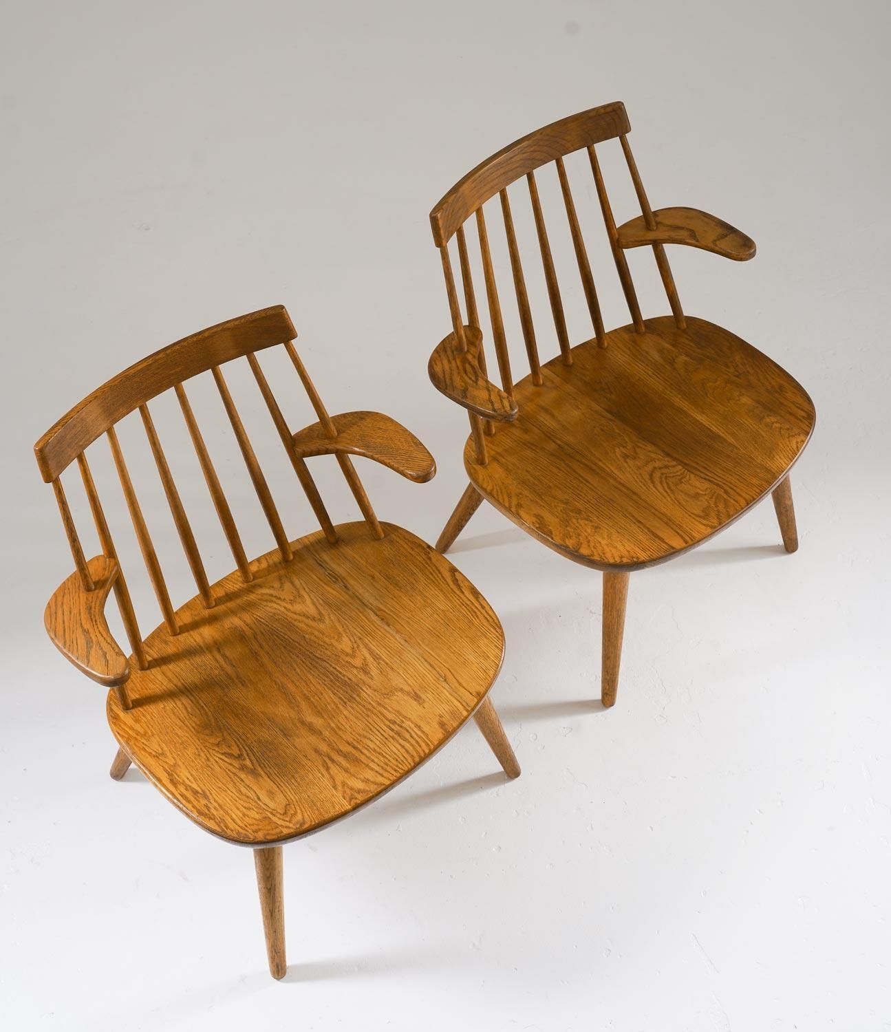 Scandinavian Midcentury Armchairs Model "Sibbo" By Yngve Ekström photo for sale