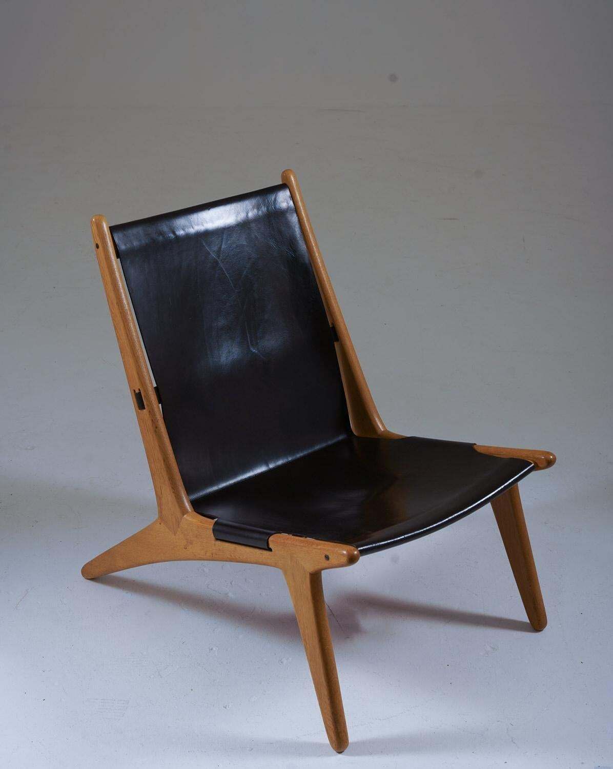 Hunting Chair 204 By Uno & östen Kristiansson For Luxus, Sweden photo for sale