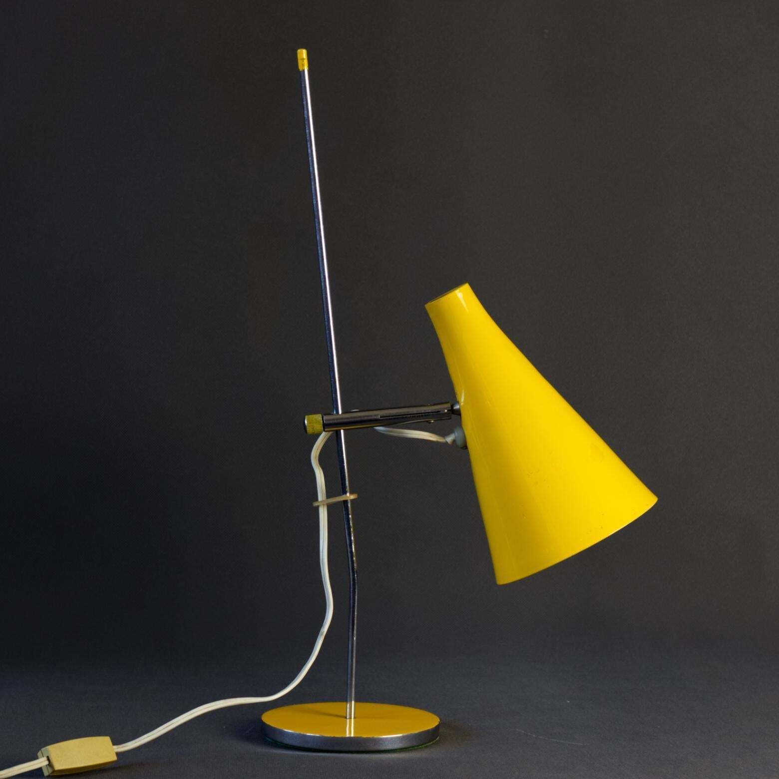 photo furniture Mid Century Table Lamp By Josef Hurka For Lidokov Czechoslovakia, 1960s