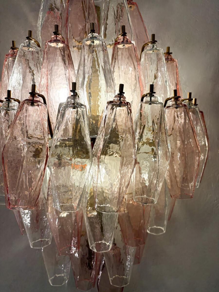 Pair Of Murano Glass "Poliedri" Wall Sconces By Carlo Scarpa For Venini, 1960s photo Lighting
