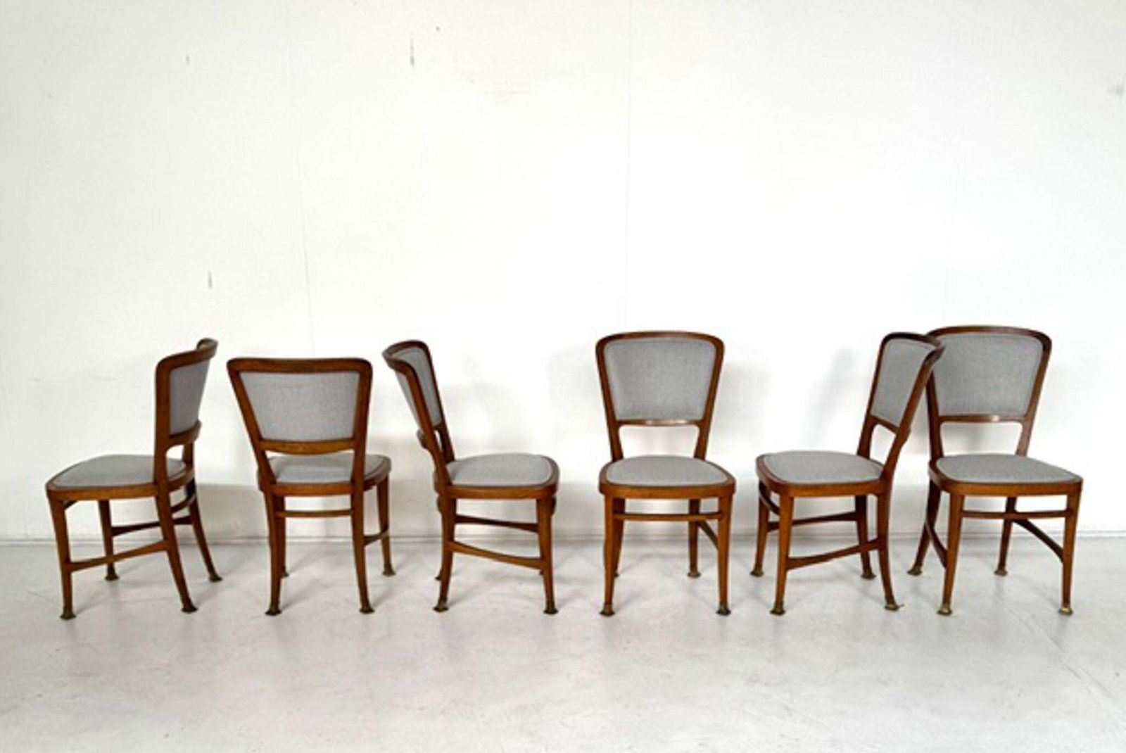Set Of 6 Art Nouveau Chairs By Robert Fix, Portois & Fix photo furniture
