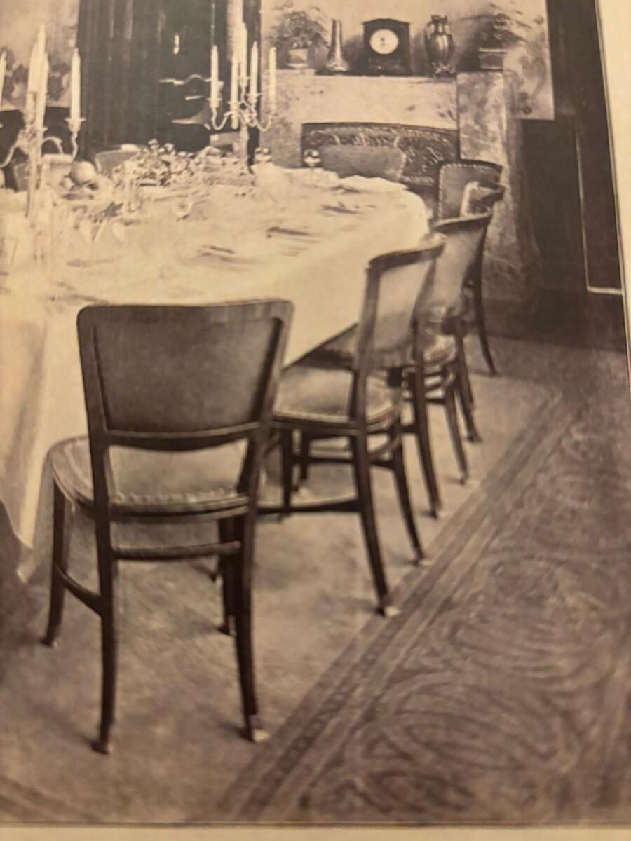Set Of 6 Art Nouveau Chairs By Robert Fix, Portois & Fix photo for sale