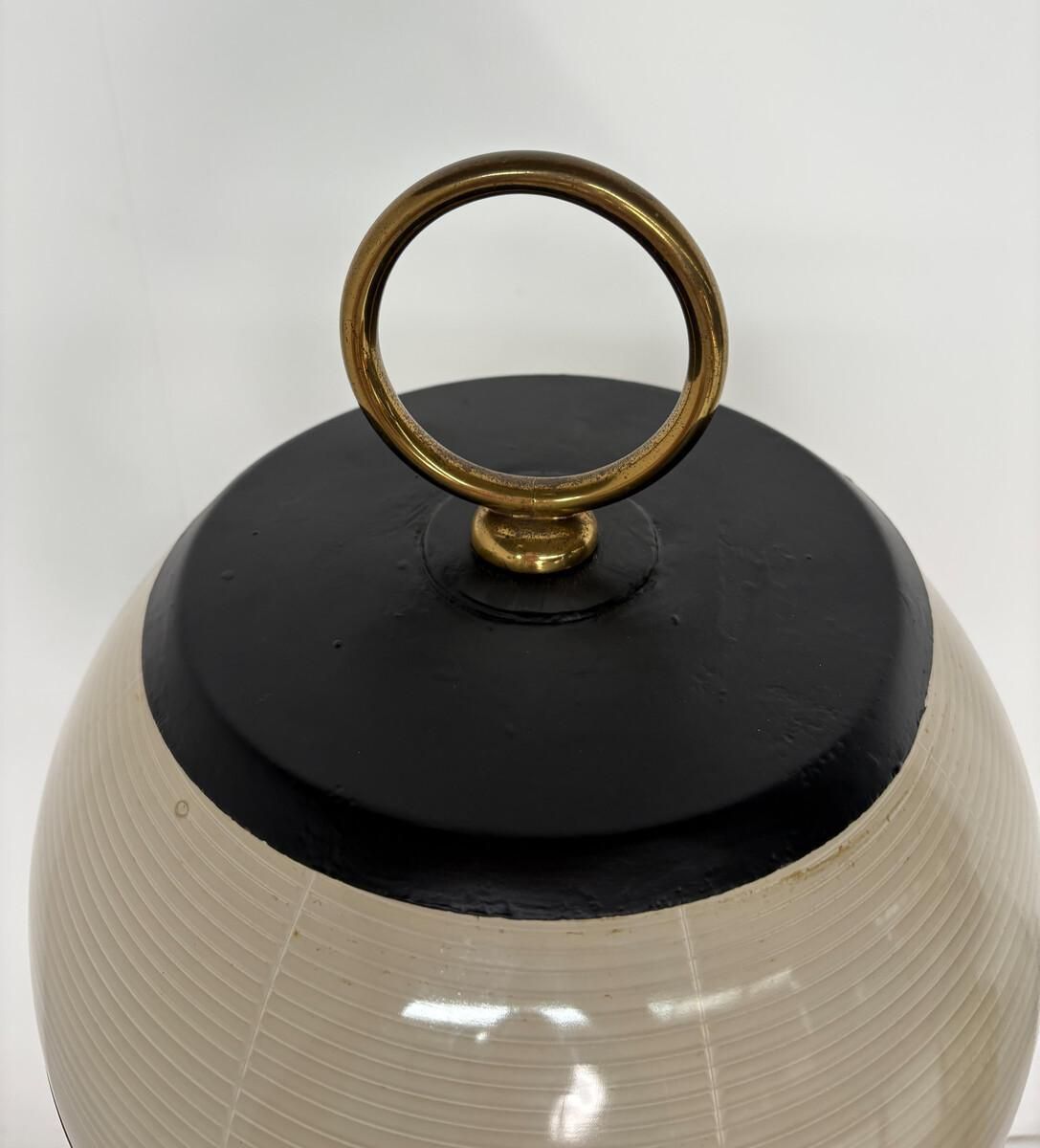 Mid Century Modern Floor Lamp In The Style Of Ignazio Gardella, 1960s photo Lighting