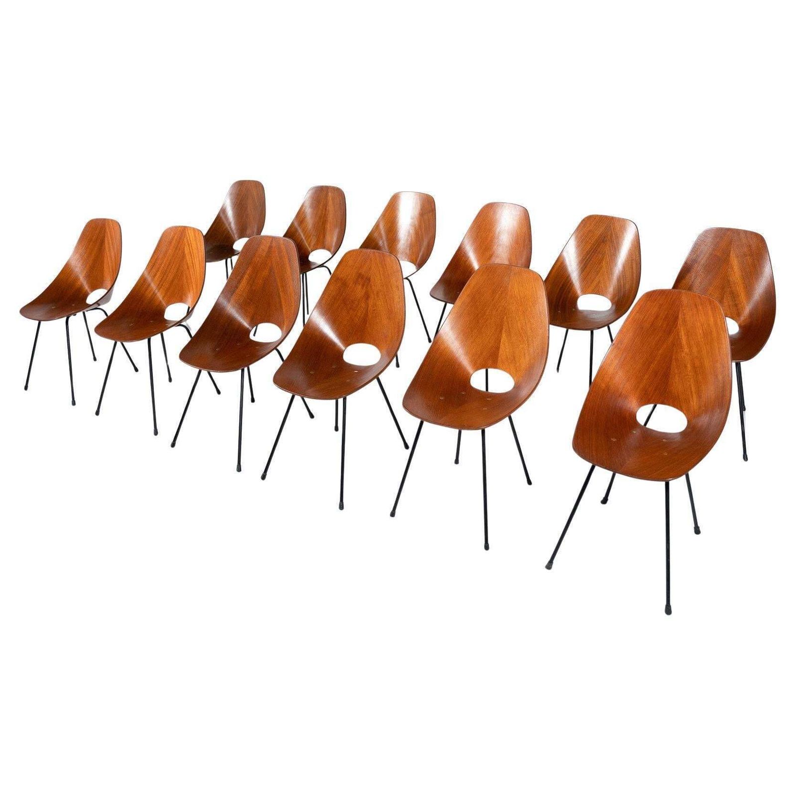 Vittorio Nobili "Medea" Dining Chairs, Italy 1955   Sold Per Piece