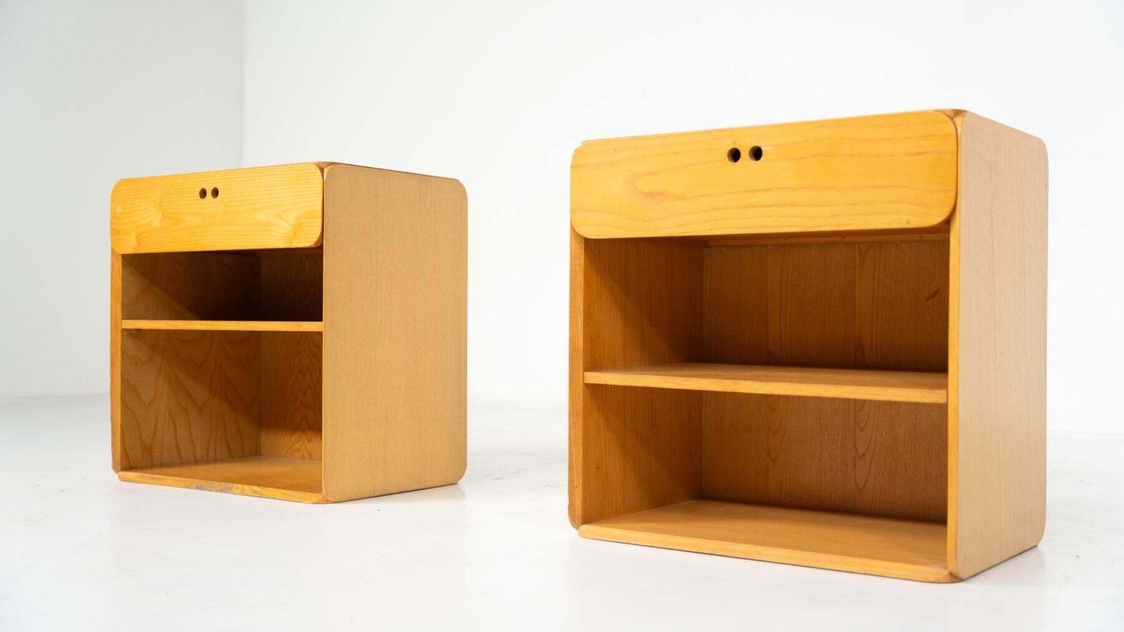 Mid Century Nightstands/ Sidetables By Derk Jan De Vries For Domus, 1960s photo 956.0
