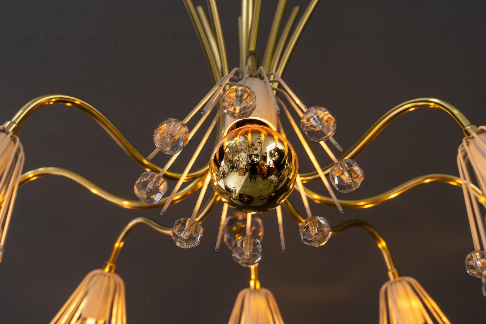 photo buy Chandelier By Emil Stejnar For Rupert Nikoll Vienna Around 1950s