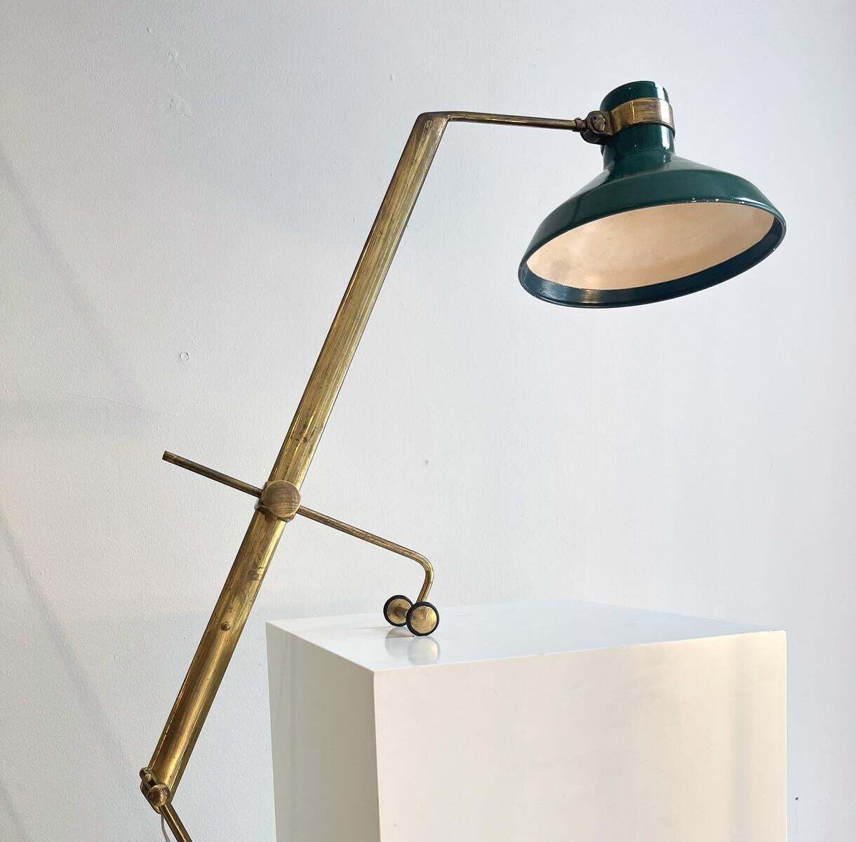 Counterbalance Table Lamp "Libra Lux" By Roberti Menghi For Lamperti And Co photo furniture