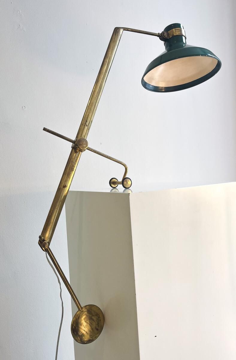 Counterbalance Table Lamp "Libra Lux" By Roberti Menghi For Lamperti And Co photo for sale