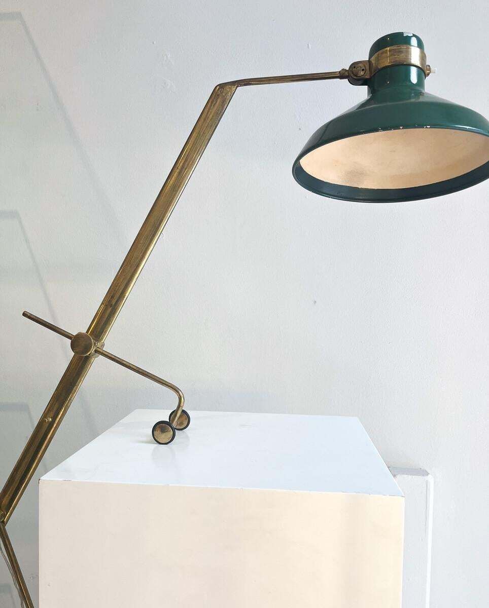 Counterbalance Table Lamp "Libra Lux" By Roberti Menghi For Lamperti And Co photo vintage