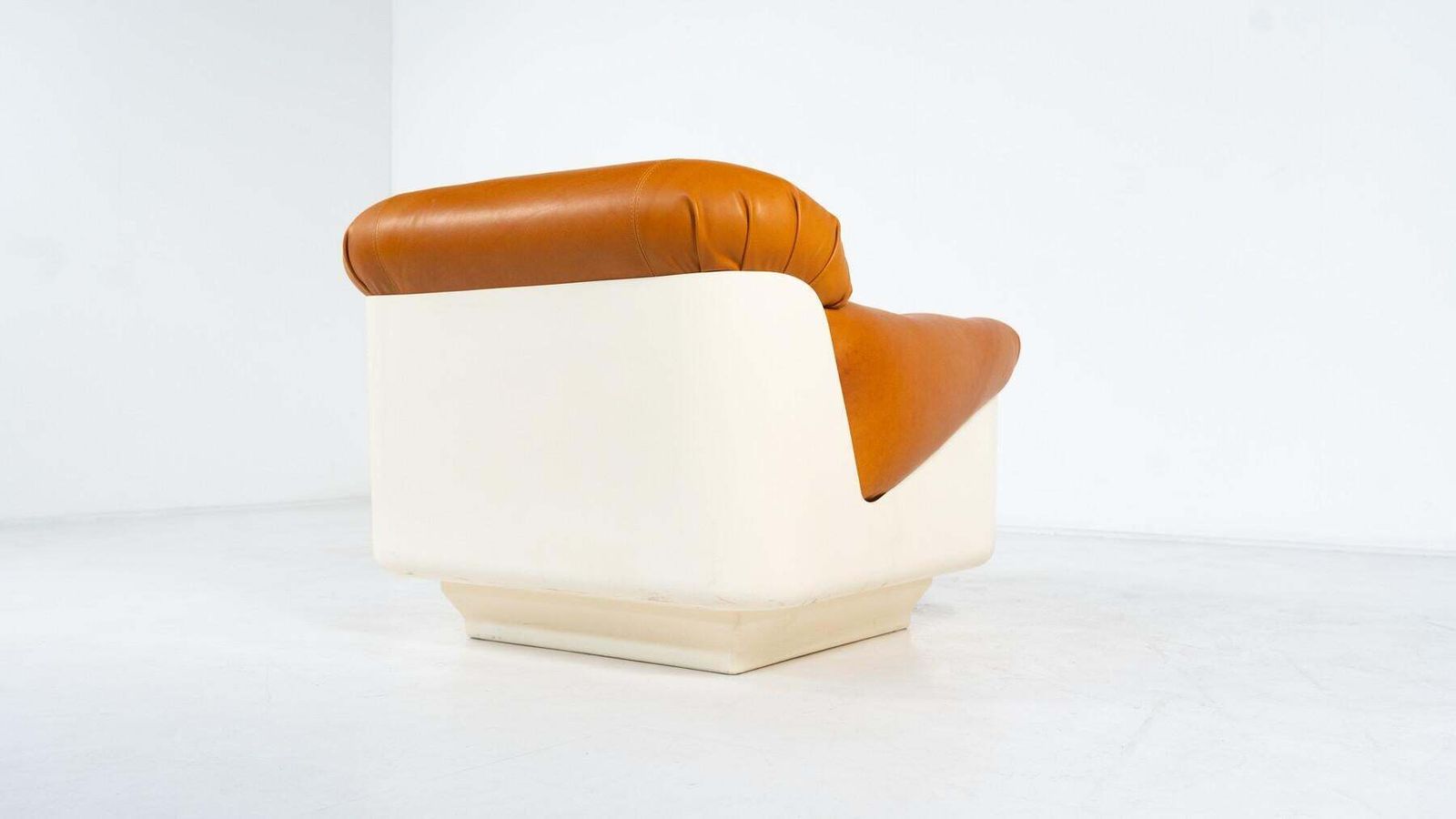 9670.0 Pair Of Armchairs By Jorge Zalszupin, Fiberglass And Leather, 2 Pairs Available photo