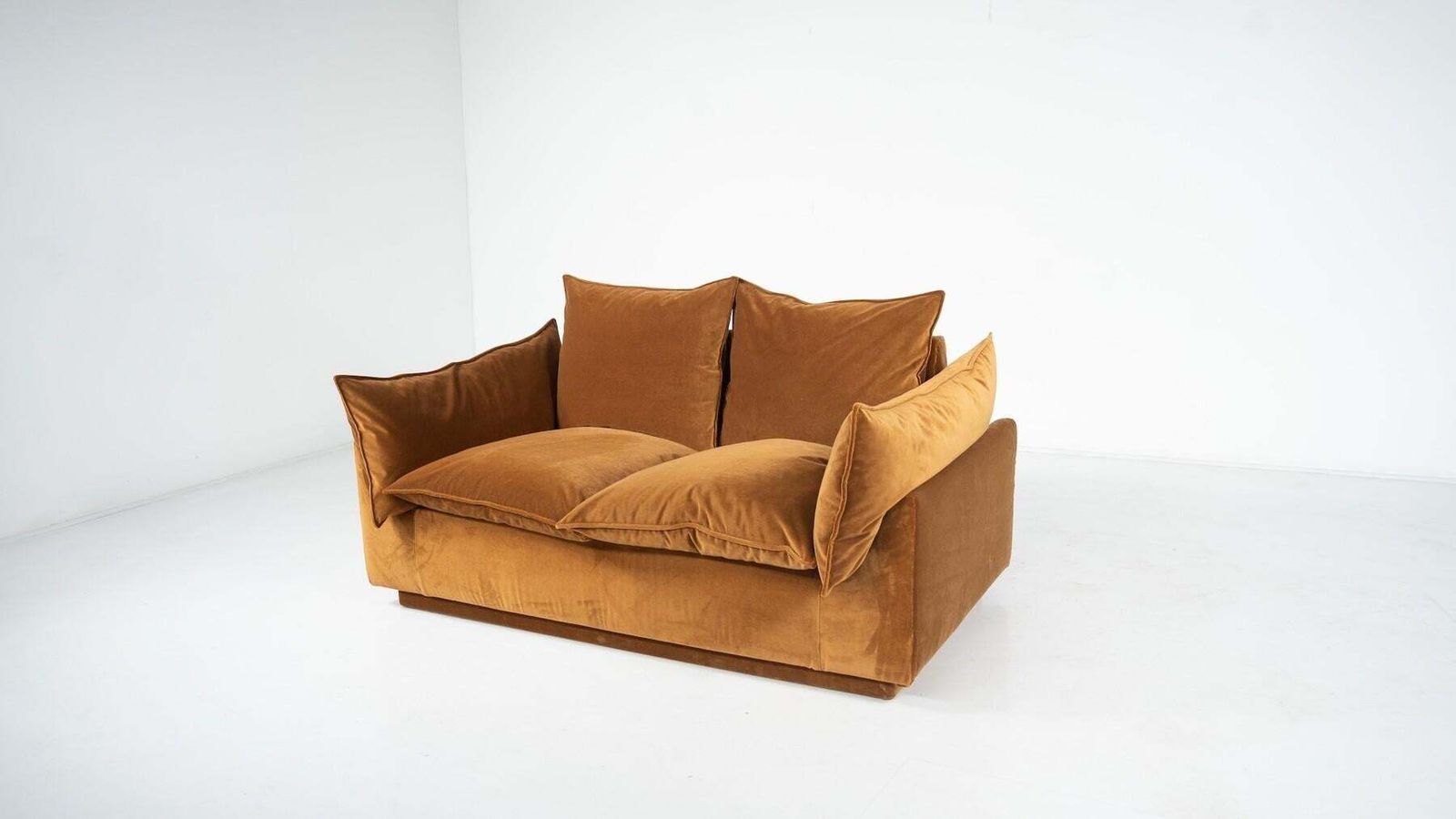 Sofa "Cado" 2 Seater, By Gunnar Gravesen And David Lewis Divano For Icf, Italy photo vintage