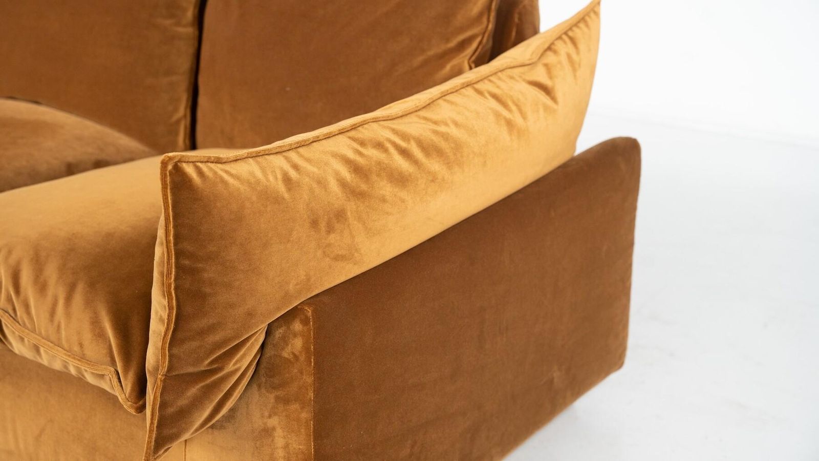 Furniture Sofa "Cado" 2 Seater, By Gunnar Gravesen And David Lewis Divano For Icf, Italy photo