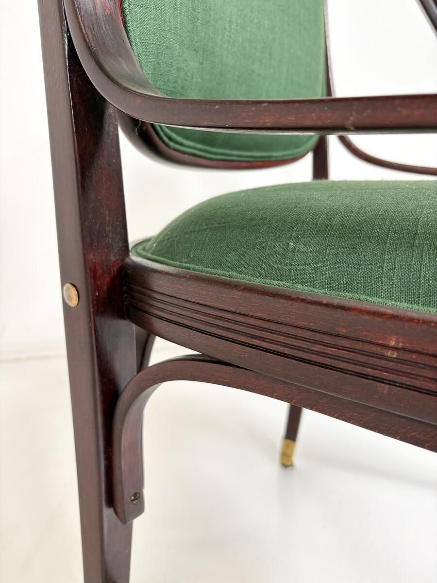 Armchair "412" By Otto Wagner For J&J Kohn Austria, 1900s photo for sale