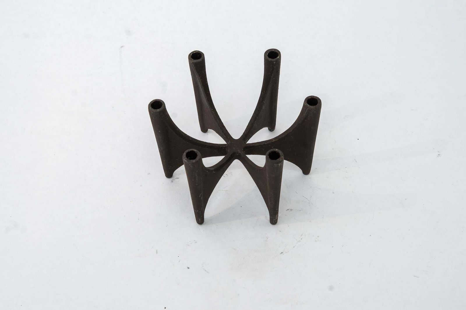 Danish Modern Dansk Modell 1735 Iron Arch Candelabra By Ibr Börje Borge Rajalin photo furniture