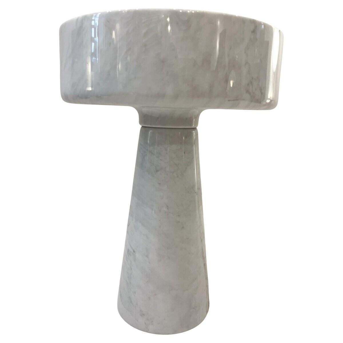 Marble Planter By Angelo Mangiarotti, Italy, 1970s photo for sale