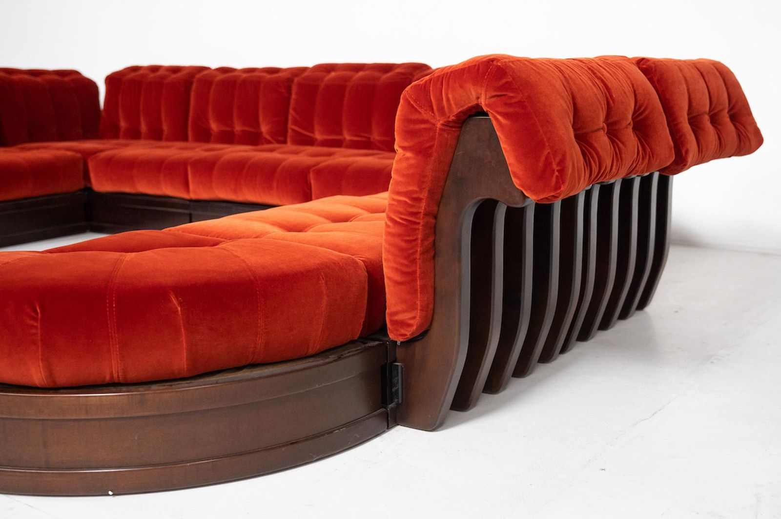 "Can Can" Modular Sofa By Luciano Frigerio For Frigerio Di Desio, 1970s photo 15131.0