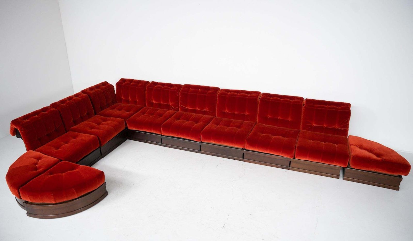 15131.0 "Can Can" Modular Sofa By Luciano Frigerio For Frigerio Di Desio, 1970s photo