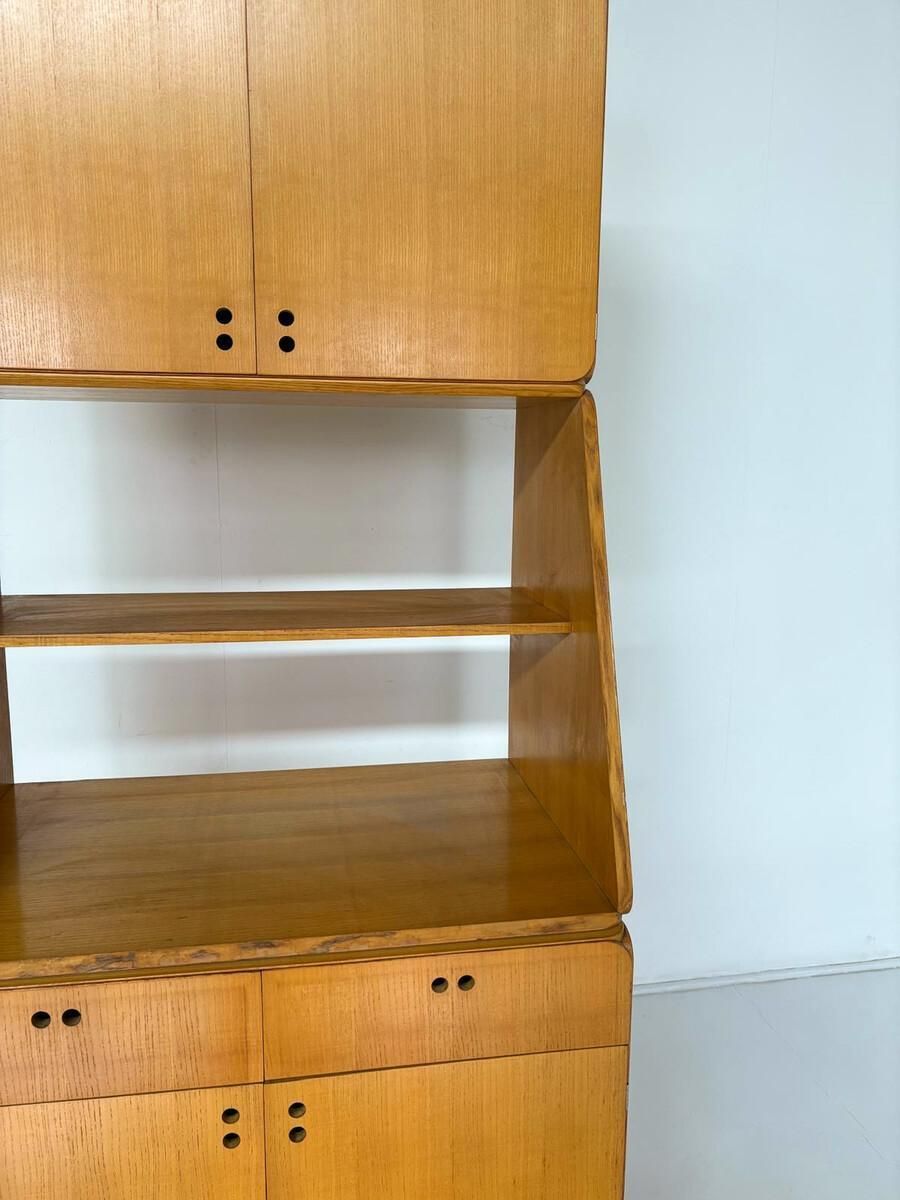 Mid Century Wooden Cabinet By Derk Jan De Vries, 1960s photo Furniture