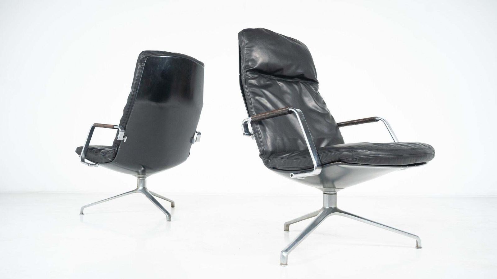 Desk Chair Fk 86 By Preben Fabricius & Jørgen Kastholm For Kill International photo Furniture