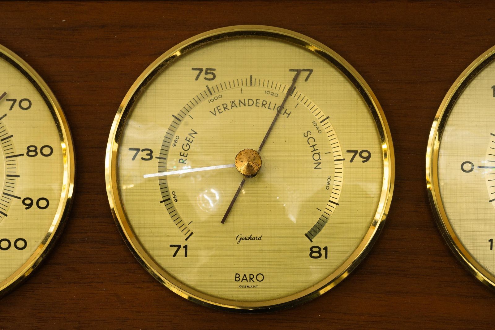 photo for sale Barometer Weather Station Vienna Around, 1970s