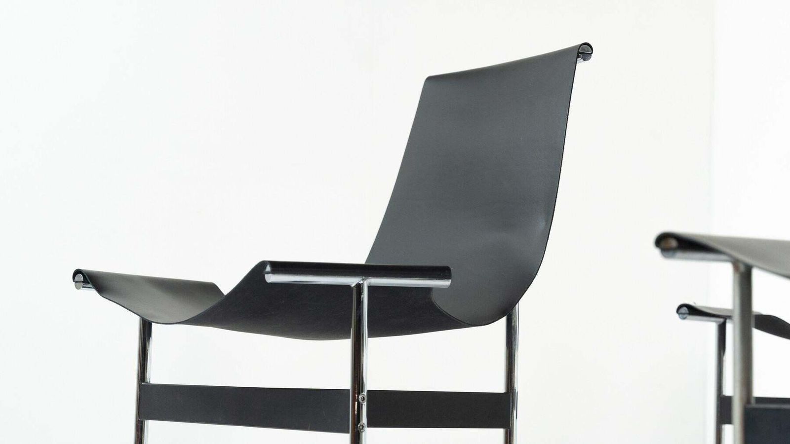 Set Of 6 "T" Chairs By Douglas Kelly, Ross Littell And William Katavolos, 1950s photo vintage