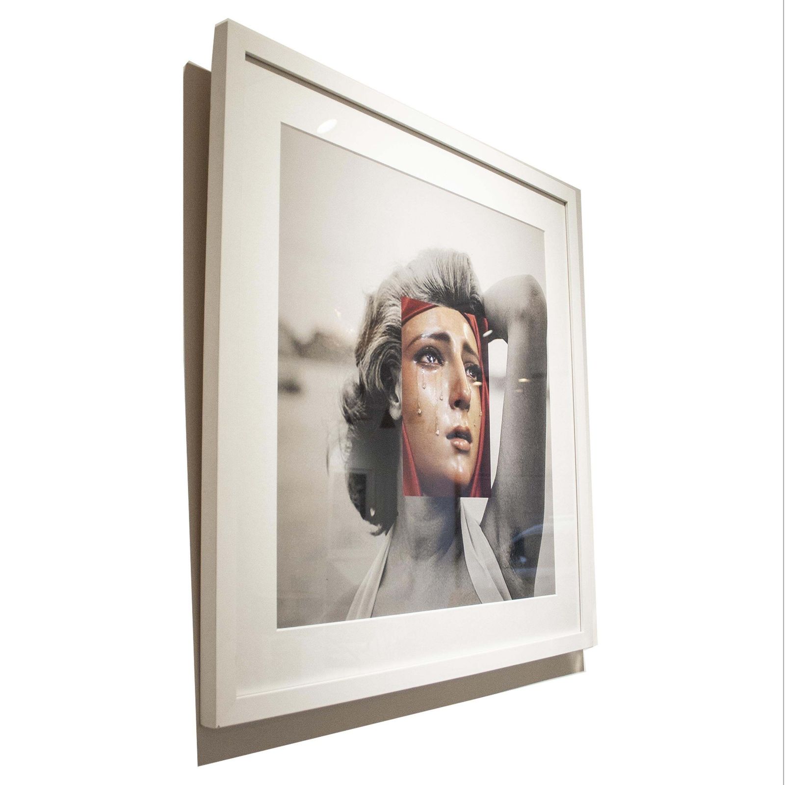 Digital Collage Art By Naro Pinosa, Sophia Loren & Virgin Mary, Spain, 2019 photo for sale