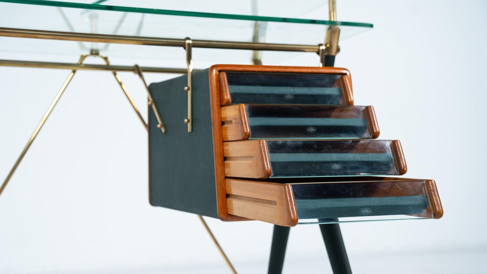 photo furniture Desk By Silvio Berrone From The Bialetti Building, Omegna, Italy 1955