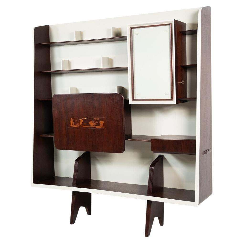 Mid Century Bookcase By Gio Ponti For Ariberto Colombo, 1945