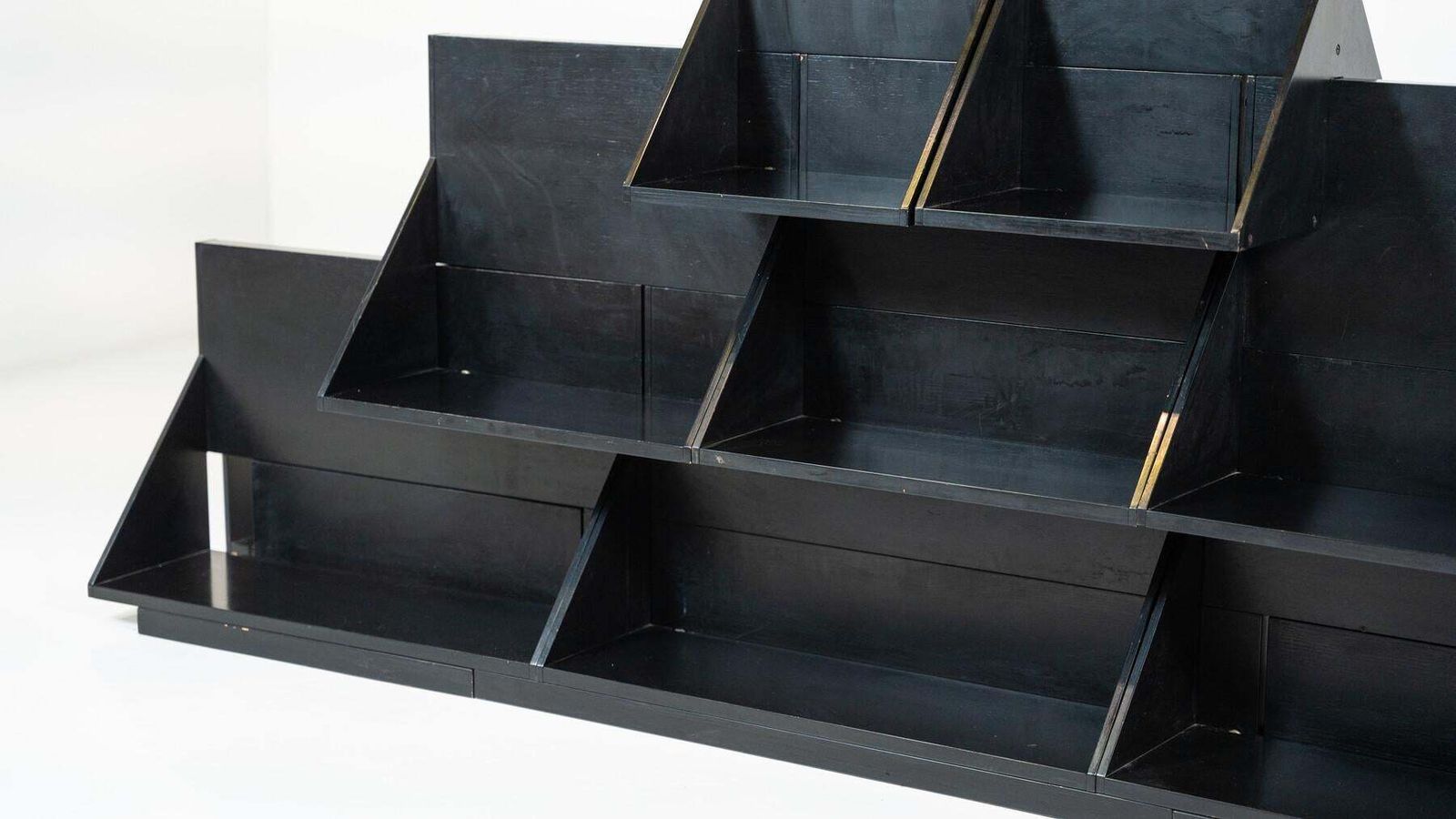 Double Sided Bookcase " Uno Sull'altro" By Ugo La Pietra , 1968 photo furniture
