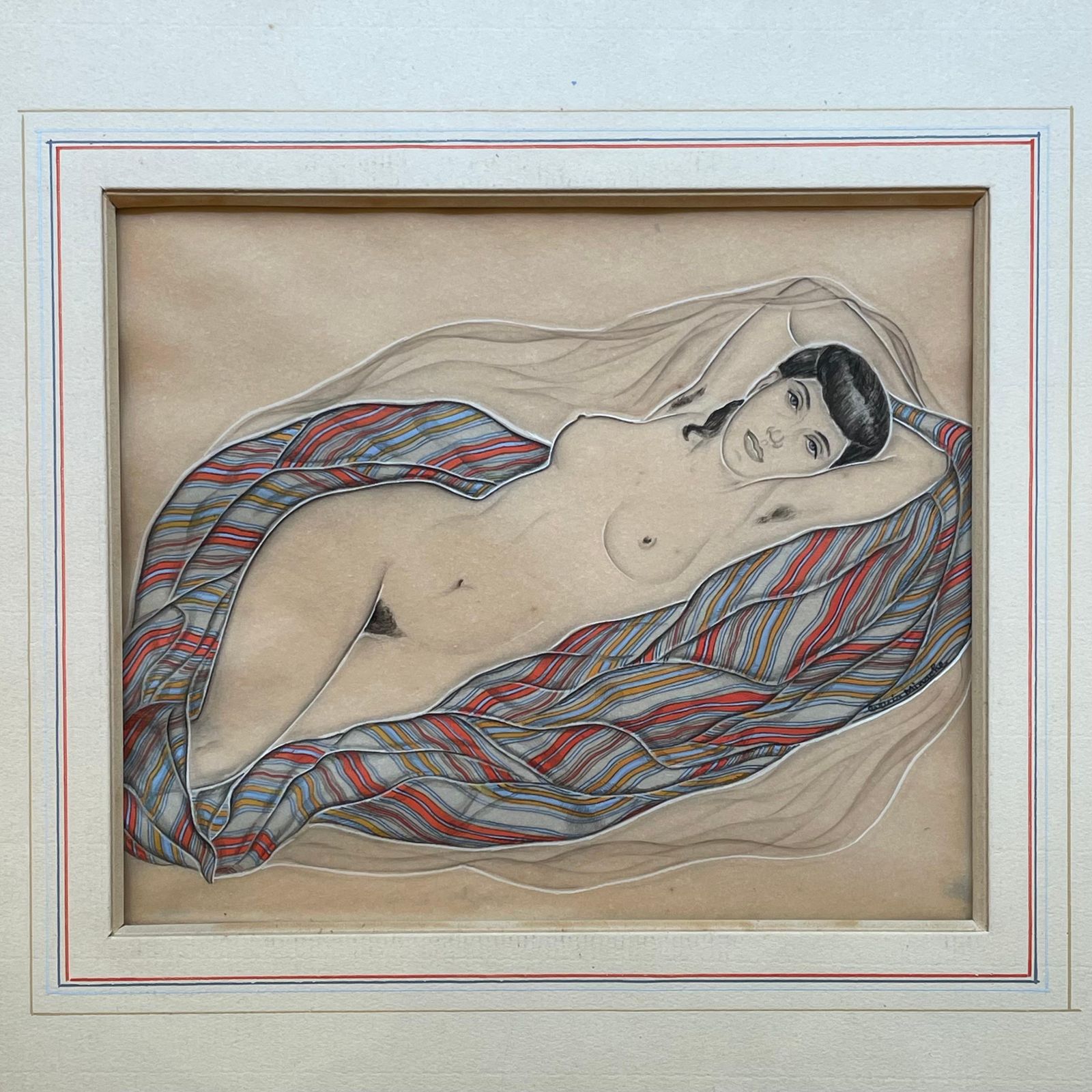 Génia Minache"Reclining Woman", Génia Minache (1907 1972)circa 1940 photo furniture